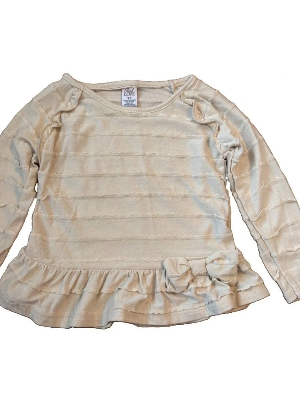 Real Love Little Girls 2-Piece Long Sleeve Leggings Set - 3T